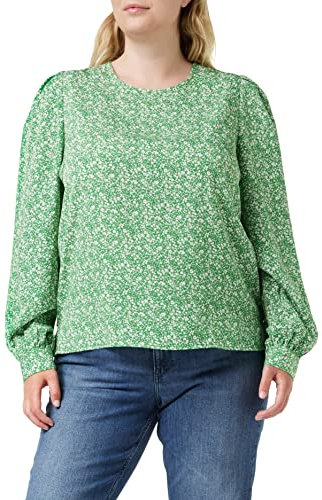 Louche Lima-Micro-Flower Blouse, Vert, 42 Femme