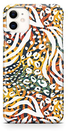 iCaseDesigner Animal Print Phone Case Compatible with iPhone 11 Pro. 10. Autumn Jungle Print
