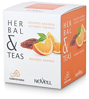 Pirámides - Rooibos Naranja - 15 pirámides .