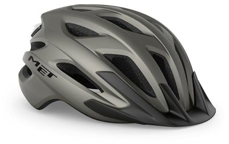 MET Crossover Cycling Helmet, Matt Sage, Size 60-64cm