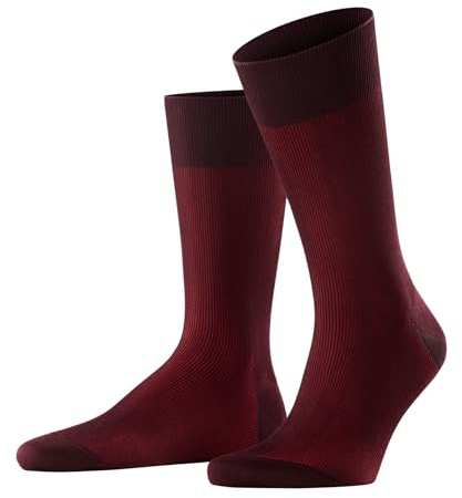 FALKE Herren Fine Shadow Socken Baumwolle atmungsaktiv | mit feiner Rippstruktur