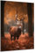 DARO Design - Wand-Bild auf 6mm HDF 30x40 cm Hirsch Herbst - Wand-Deko Bilder Geschenk