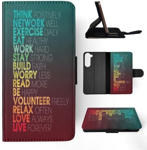 Coole, lustige motivierende Zitate #1, Klapphülle für Samsung Galaxy S23+ Plus