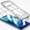 Kuteja 2 Pack for iPhone 12/12 Pro 6.1 inch Tempered Glass Screen Protector, Auto Dust-Elimination Installation Tool, [Military-Grade Protection] Full Coverage, No Bubbles/No Dust