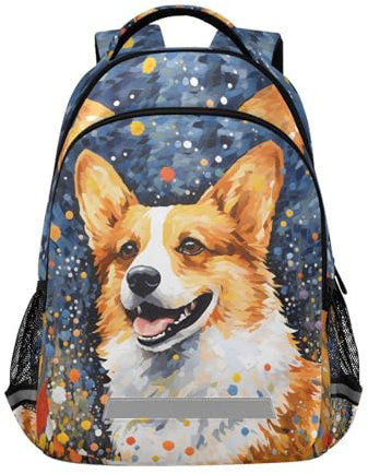 ALAZA Schulrucksack für Kinder, Teenager, Schultasche, Büchertasche, 38,1 cm, B07, Rucksack, Rucksäcke
