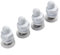 Shower Door Rollers 4 Pack, 19-29mm Wheel Diameter, Quick Release Type for 4-8mm Glass, Fits Most Shower Enclosures & Steam Cabins(25mm)