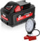 Batterie de rechange 18 V 8,0 Ah/8000 mAh pour Milwaukee M18 + lampe LED pour Milwaukee M18B 48-11-1840 48-11-1828 48-11-1820 48-11-1815 48-11-1850