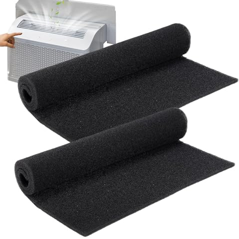 Air Conditioner Filter 60.9x38cm | Air Condition Filters Replacement | Flexible Cutting Efficient Air Conditioner Filters | Air Filter Sponge Sheet, Cut to Fit