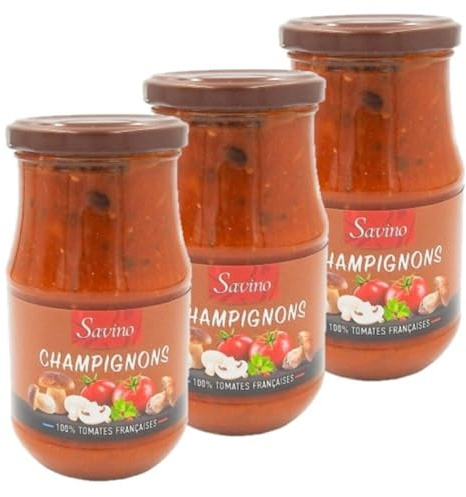Lot 3x Sauce aux champignons - Bocal 350g