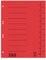 Bene 98300 Trennblätter, A4, Inhalt 50 stück, rot