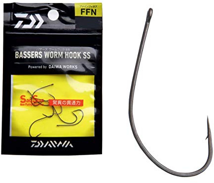 Daiwa Bassers Worm Hook FFN Gr.4 SB10