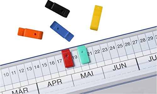 100 Signal-Aufstecker gelb für EICHNER Visimap/Personalhefter Typ2&3