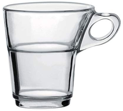 DURALEX Tacitas de café Caprice de Cristal sin Plato. 9 Cajas de 6 Unidades