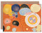 Wee Blue Coo Moderne Hilma Von Klint Abstrakte Malerei Karte zur Geburt