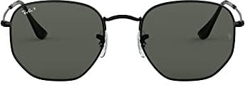 Ray-Ban Herren Hexagonal Brillengestelle, Schwarz (Black/Polargreen), 54