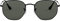 Ray-Ban Herren Hexagonal Brillengestelle, Schwarz (Black/Polargreen), 54