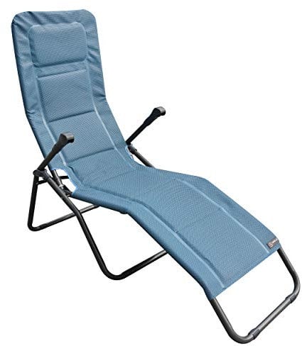 Homecall Liege mit Polsterung und schnell trocknendem Schaumstoff, XXL - (Blau)