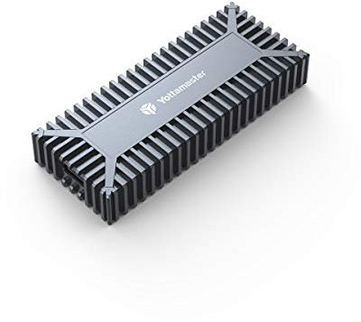 Yottamaster External Solid State Drives, 512GB External SSD, Up to 950MB/s Transfer Speed External NVMe SSD - Shockproof Aluminum with C-C and C-A Cables, Works on Mac, PC, Xbox One and PS4