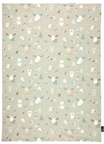 Alvi Babydecke Jersey Baby Forest 75x100 cm | 931790210