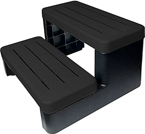 SpaEase Classic Hot Tub Step Schwarz