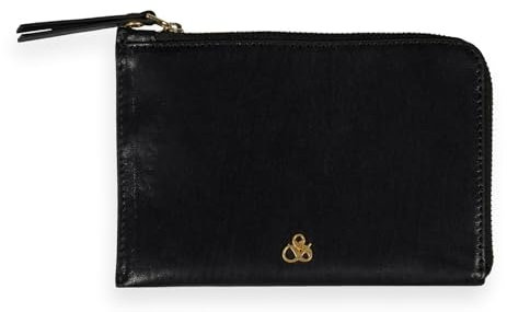 Scotch & Soda Zip Travel Wallet Black