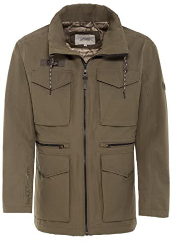 camel active Herren teXXXactive® Fieldjacket mit Reflektorprints Olive Braun, menswear-52