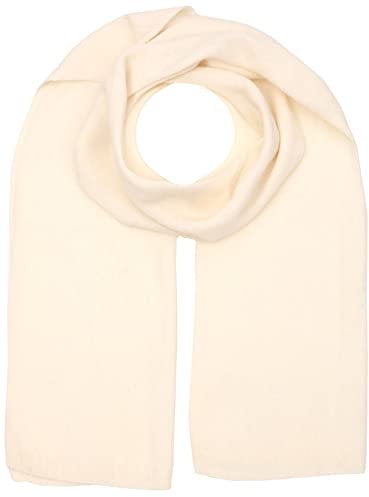 Zwillingsherz Schal aus 100% Kaschmir - Hochwertiger Strickschal Classic Uni Design Damen Frauen - XXL Hals-Tuch Damenschal Übergangsschal warm weich kuschelig - Strick-Waren Frühling Herbst Winter