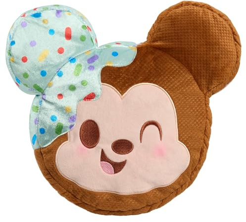 Just Play Disney Munchlings Squeeze-A-Munch großes duftendes Minzeissandwich Mickey Mouse 25,4 cm Plüsch, Kinderspielzeug ab 0 Jahren