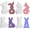Silikonform Ostern,3D Osterhase Silikonformen Gießformen,Liebe Herz Ostern Kaninchen Backform Silikonformen,Rayher Giessformen Hasenform,Silikonform zum Gießen Ostern Hase Silikonform Kerzenhalter