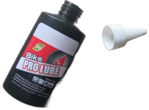 BAIRU Wasserdichtes Fahrradkettenschmiermittel, 125 ml, spezielles Fahrrad-Trockenschmieröl, Gabel, Schwungradkette, Rennrad, Trockenschmiermittel, Kettenöl, Kettenpflege
