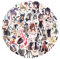 60 Stück Anime Bunny Mädchen Aufkleber für Erwachsene, Cartoon, sexy Mädchen für Skateboard, Laptop, Wasserflaschen, Auto, Handy, Fahrrad, Motorrad, Reiseetui, Stoßstange, Notizbuch, Helm,