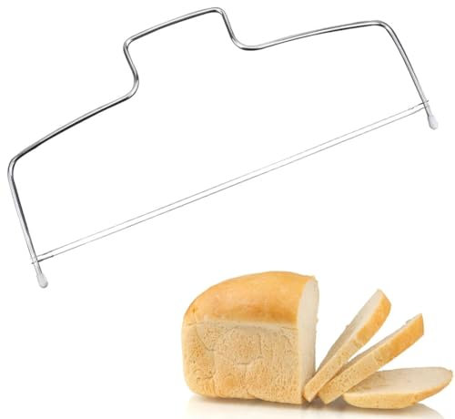 BHIPKOT 1 Coupe-gâteau Professionnel en Acier Inoxydable, Coupe-Fil Double, Pince à dénuder