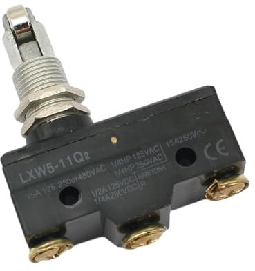 1PCS LXW5-11Q2 1NO 1NC Micro-interrupteurs miniatures à poussoir à galet for montage sur panneau
