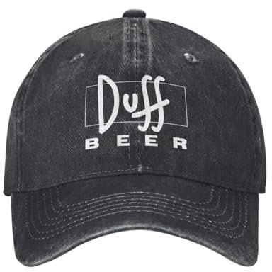 Duff Beer Baseballkappe Hip Hop Baumwolle Snapback Caps Männer Damen Verstellbarer Papa Hut