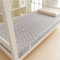 Japanische Bodenmatratze, Futon-Matratze, volle Größe, 10,2 cm dick, faltbare und tragbare Schlafmatratze, grau, 90 x 200 x 6 cm, ideal für Schlafsaal, Etagenbetten