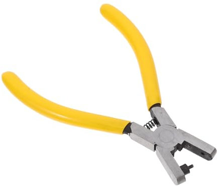 NUOBESTY Stofflocher Ösenstanzer Für Schmuck Und Schuhe Mini-werkzeug Zum Präzisen Lochen Von Stoffen Gürteln Und Uhrenarmbändern Lochzange Aus Robustem