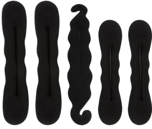 5 Stück Dutt Maker, Hair Bun Maker, Flechthilfe Haare Mädchen Und Damen, Dutt Hilfe für Damen Haarband Elegante Twister Zopf Haarstyling Zubehör