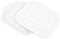Plates,Microwave Bacon Plate Grill Tray for Microwave Microwave Bacon Cooker Tray Multi Functional Silicone Baking Dish for Cooked Bacon & Bread Easy Clean and Microwave Cooking Plate