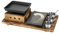 Barbecue portatile Coreano Giapponese Da Tavolo Barbecue Grill Con Antiaderente Teglia A Carbone BBQ Forno Alcool Stufa per Yakiniku, Yakitori A