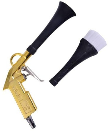 Wayfadacc Quick Powerful High Efficiency Automotive Detailing Air Compressor Blower For Interior Maintenance Deeping Cleaning Heavy Duty Dusting Brush