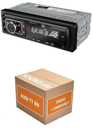 Autoradio Einbaupaket für JBL Celebrity 150 für Audi TT 8N Concert Bose Bluetooth USB