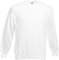 Fruit of the Loom - Set-In Sweatshirt - weiß - Größe: XL