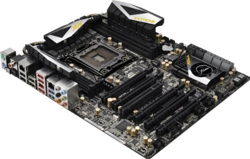 ASRock X79 Extreme7 Motherboard (Socket 2011, Intel X79, DDR3, S-ATA 600, ATX, Premium Gold Caps)