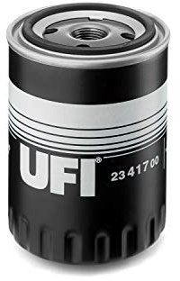 UFI Filters, Filtro de Aceite 23.417.00 | Filtro de Recambio, Apto para Coches, Apto para Modelos de Audi, Seat y Volkswagen
