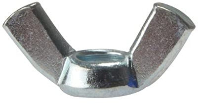 Merriway BH02779 (15 Pcs) Wing Nut M6, Bright Zinc Plated - Pack of 15 Pieces