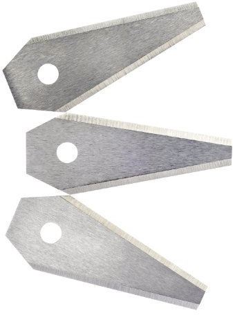 Genisys Ersatz Messer kompatibel mit Bosch Indego Mähroboter Klingen - LongLife Edelstahl - bruchsicher [DIN EN 50636 geprüft], Stück:18