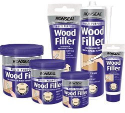Ronseal HWFDS465 465 g Stain Hardwood Filler - Dark