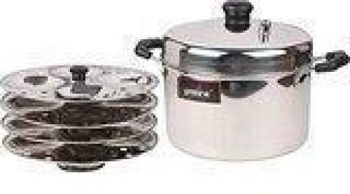 Vinod Stainless Steel Idli Cooker with 6 Plates Stand 24 Idly
