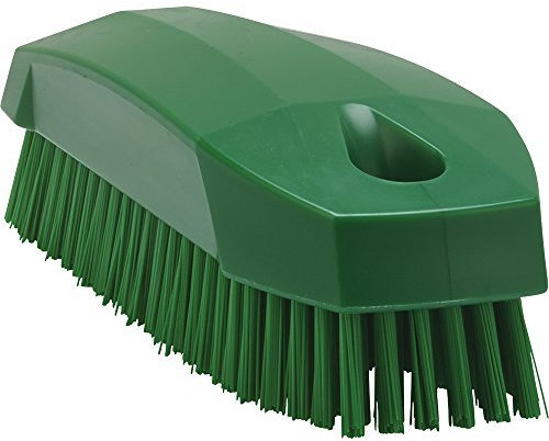 Vikan 64402 Nail Brush, Polyester, 1-31/32 x 4-1/2, Green by Vikan