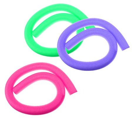 Homyl 3 Pezzi di Piscina Noodle Galleggiante Flessibile Tubo per Nuoto, Surf, Acqua